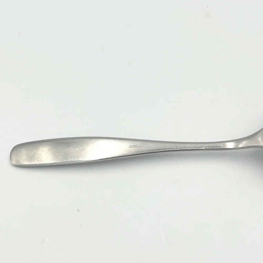 VTG WMF Cromargan Germany Slotted Spatula Turner Silver Stainless Steel MCM 10in